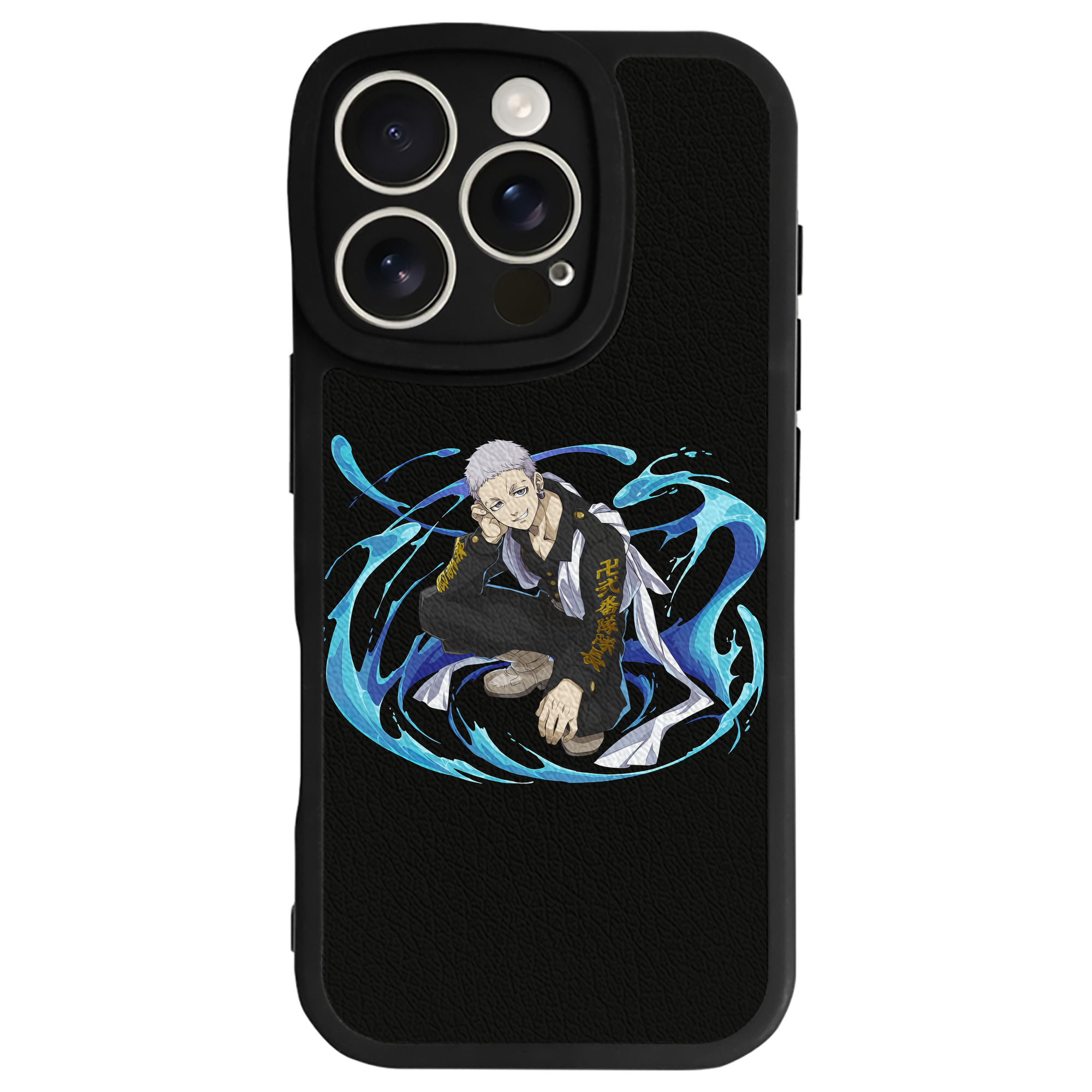 （画像用） 東京リベンジャーズ Tokyo Revengers 【iPhone 16シリーズ対応】シリコンスマホケース（レザー調） 材質：シリコン
